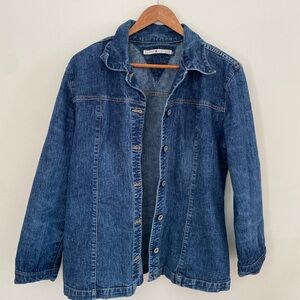 Vintage Tommy Hilfiger Dark Blue Jean Jacket